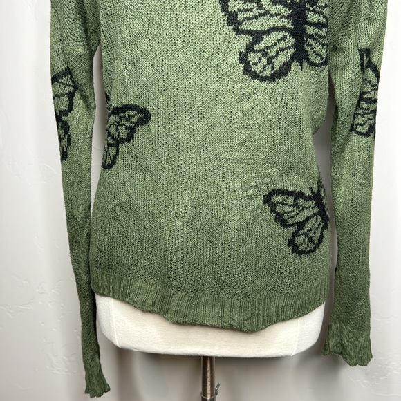 Just Polly butterfly sweater Size Small - Picture 4 of 10